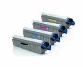 Pack toner Oki C822 Compatible