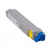 Cartucho de toner compatible Oki C9655 / 43837129 Amarillo