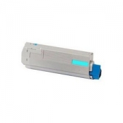 Cartucho de toner compatible Oki C822 Cyan 44844615