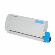 Cartucho de toner compatible Oki C712 Cyan 46507615