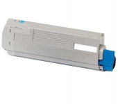 Cartucho de toner compatible Oki ES6410 Cyan 44315319