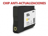 SIN STOCK Cartucho de tinta compatible HP 953XL Amarillo F6U18AE / F6U14AE (Chip Anti-Actualizaciones)