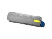 Cartucho de toner compatible Oki C810 - C830 Amarillo