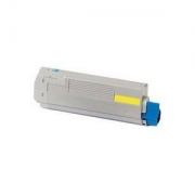 Cartucho de toner compatible Oki C822 Amarillo 44844613