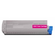 Cartucho de toner compatible Oki C823 / C833 / C843 Magenta 46471102