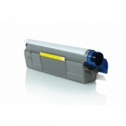 Toner OKI C610 amarillo compatible