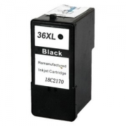 Cartucho de tinta compatible Lexmark N36 negro