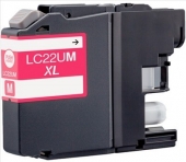 Cartucho de tinta compatible Brother LC-22UM / LC22U magenta