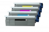 Pack toner Oki C5850 - C5950 Compatible