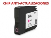 SIN STOCK Cartucho de tinta compatible HP 953XL Magenta F6U17AE / F6U13AE (Chip Anti-Actualizaciones)