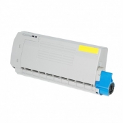 Cartucho de toner compatible Oki C712 Amarillo 46507613